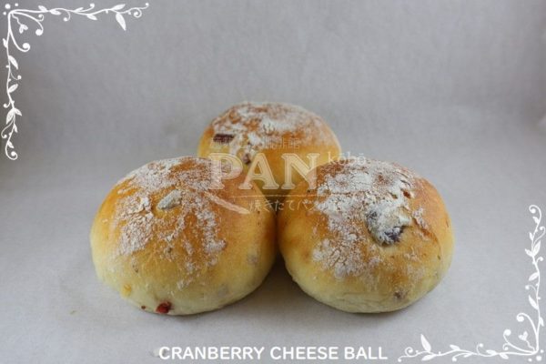 CRANBERRY CHEESE BALL BY JAPANESE BAKERY IN MALAYSIA
