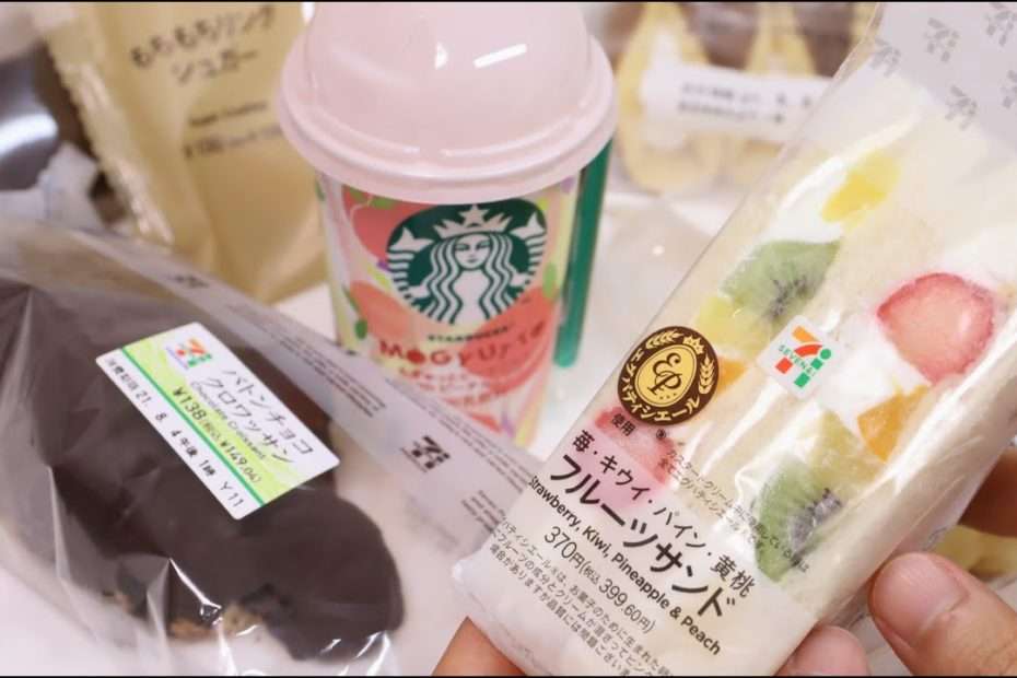 7 Eleven Sweets Breads 2021 Summer Japan Convenience Store Foods