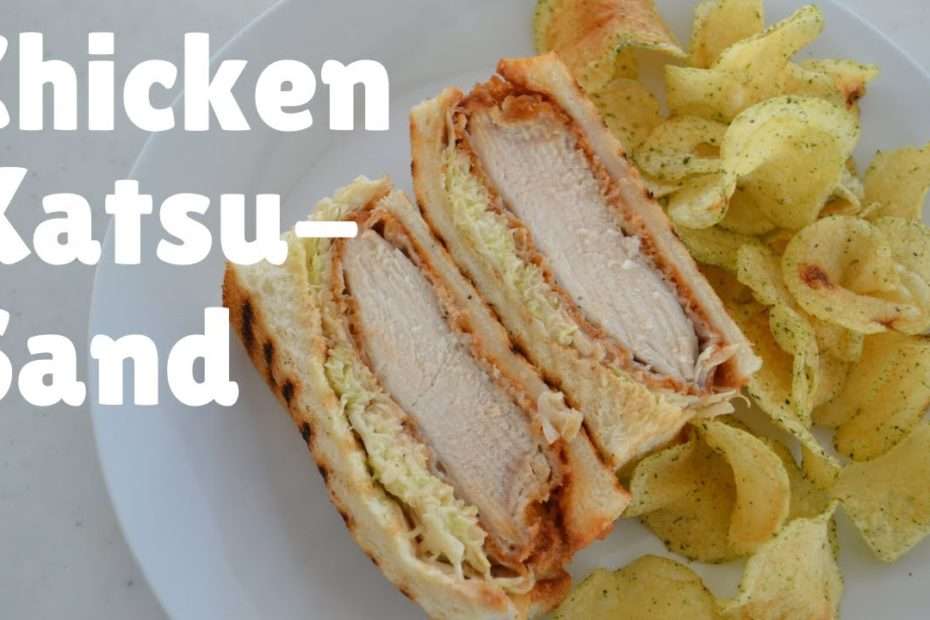 HOW TO MAKE ★CHICKEN KATSU-SAND★ SHOKUPAN chicken cutlet sandwich (EP185)