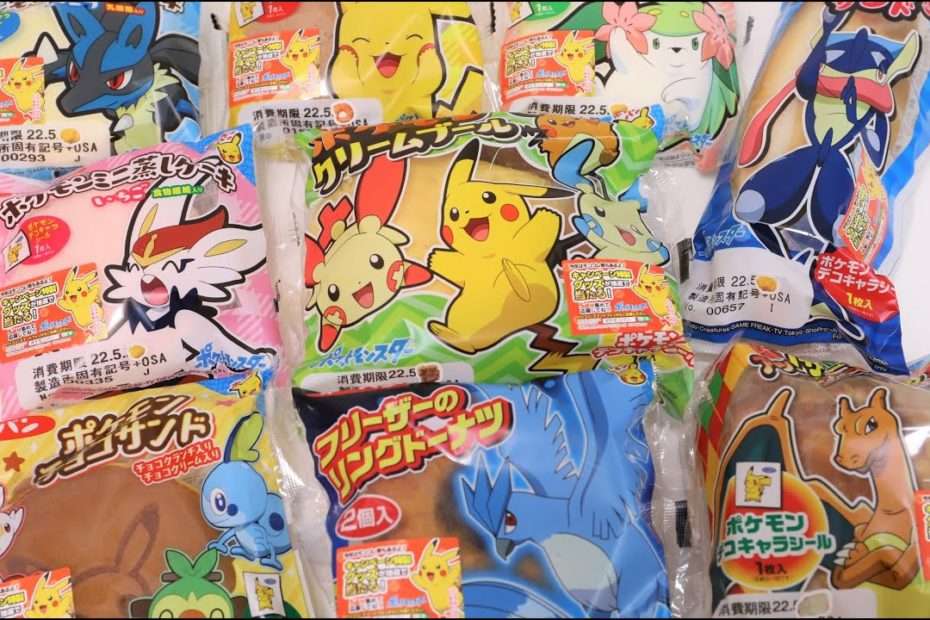 9 Pokemon Bread Collection