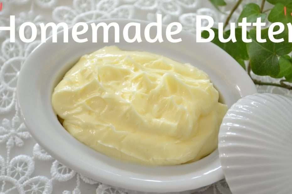 How to make★Homemade Fluffy Butter★in 3 ways～ふわふわバターの作り方～（EP75）