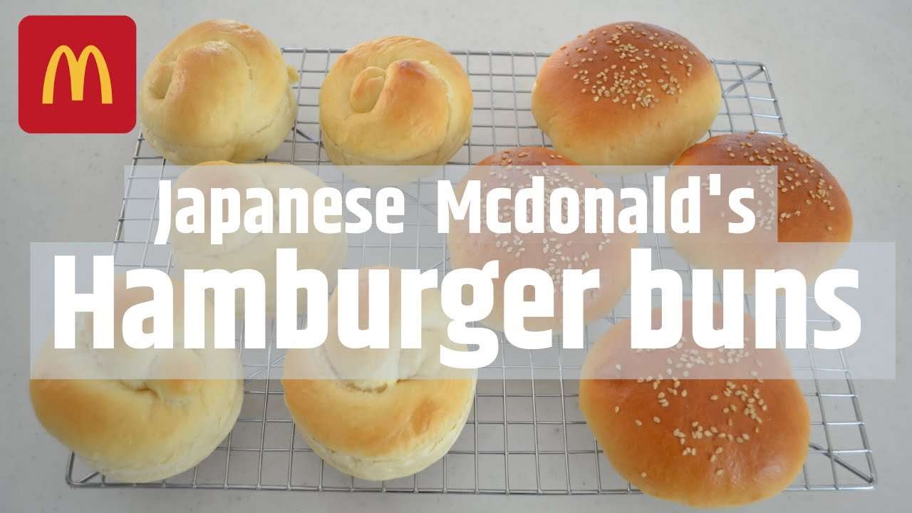 How to make ★Japanese Mcdonald's Hamburger Buns★Bread Series 4 (EP151