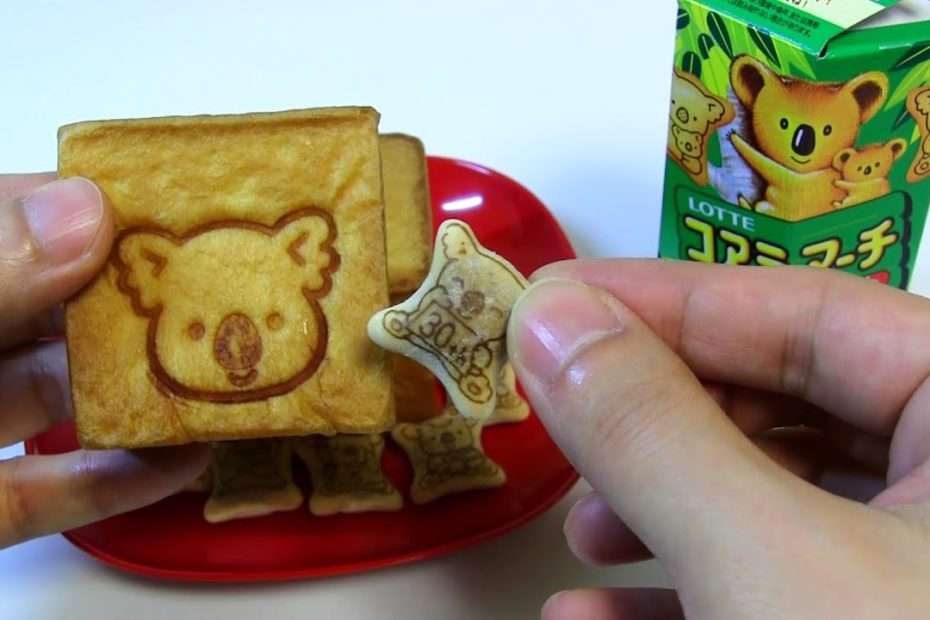 Japanese Candy & Snacks #124 Koala's March Cube Shaped Bread