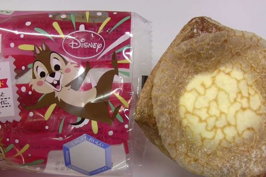 Japanese Candy & Snacks #177 Disney Chip 'n' Dale Crepe Pie