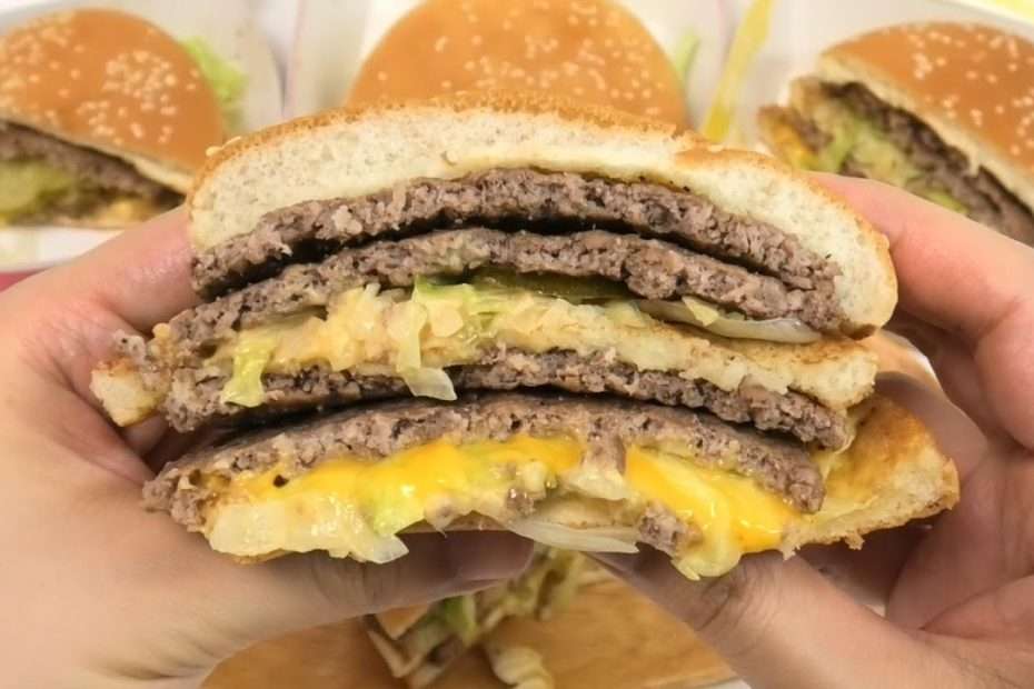 McDonald's Giga Big Mac and Grand Big Mac Giga Big Mac is really Big!