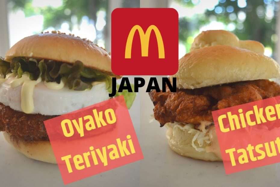 ★Mcdonald's Japan Chicken Sandwich★ Oyako Teriyaki & Chicken Tatsuta (EP152)