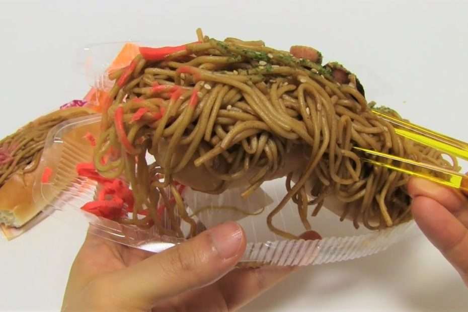 Too Much Fried Noodles Sandwich Yakisoba Pan
