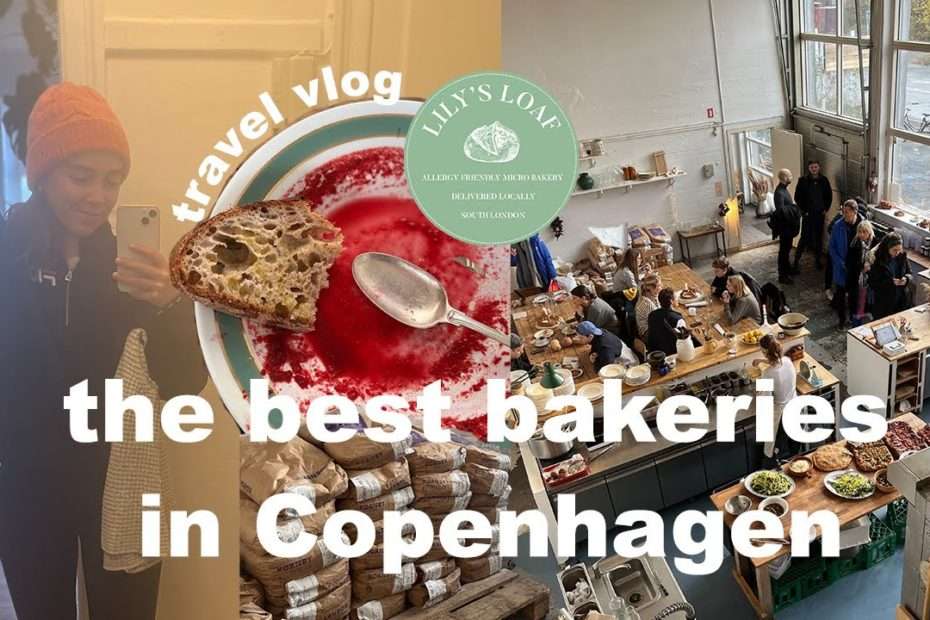 Visiting bakeries in Copenhagen | Travel Vlog!