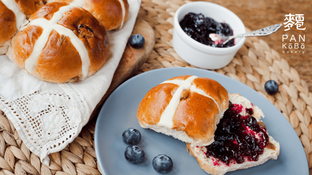 PanKoboBakery Gluten Free Hot Cross Buns Recipe How to Make Them Without Wheat Flour 7- Malaysia, Johor (JB) Wholesaler, Supplier, Supply, Supplies, PanKobo Japanese Bakery was established in year 2013.