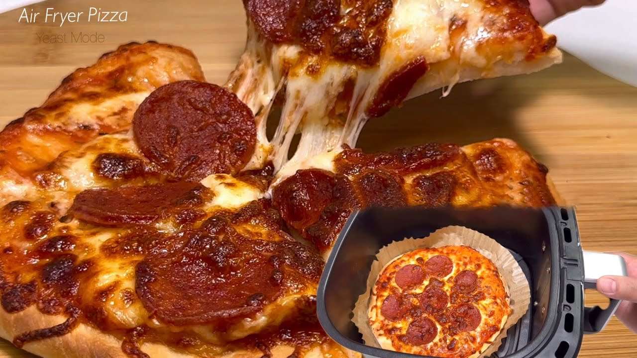 Air Fryer Pizza Soft Pizza Dough Recipe PanKobo Japanese Bakery