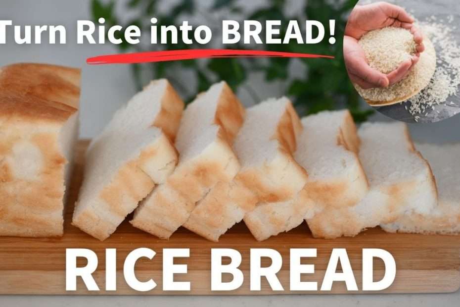 Turn RICE into BREAD | Blender Rice Bread without a high-speed blender | The Best Gluten Free Bread