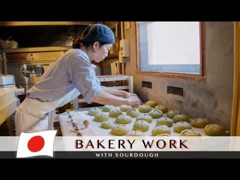 Solo Female Baker, Production and Sales |  Sourdough bread making in Japan | Documentary