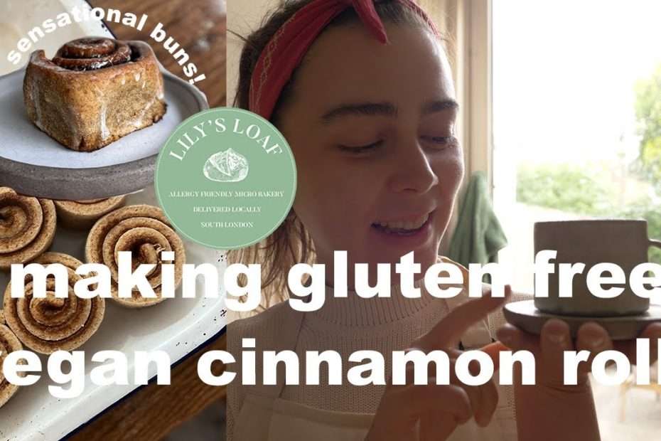 Two day micro bakery vlog | making vegan gluten free cinnamon rolls