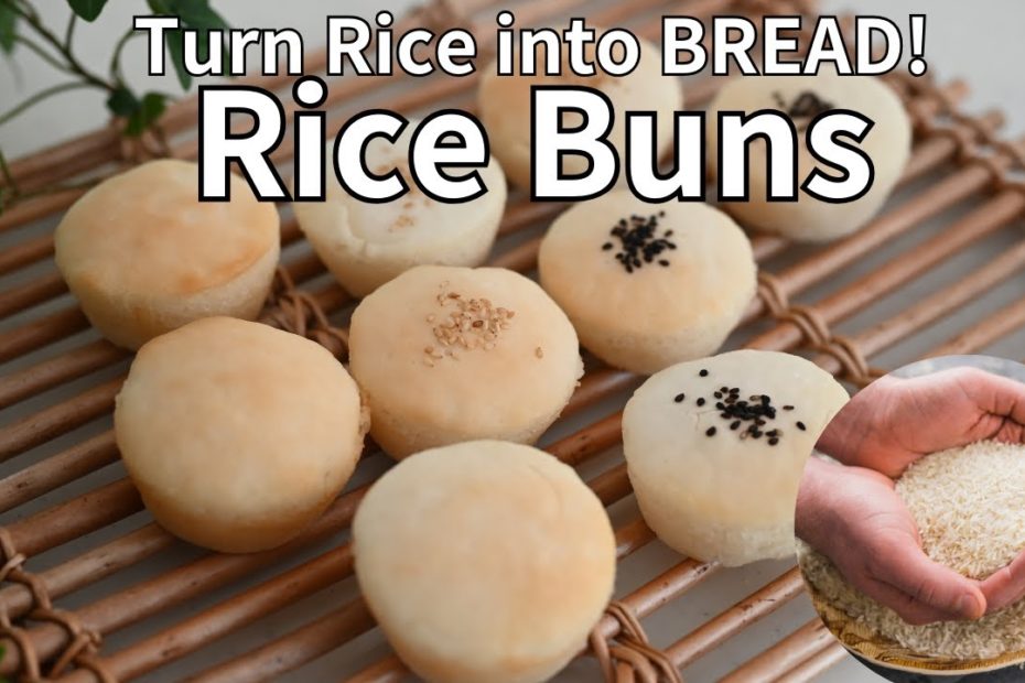 Blend & Bake: Easy Blender Rice Buns from Rice | Recipe in Less Than 1 Hour!
