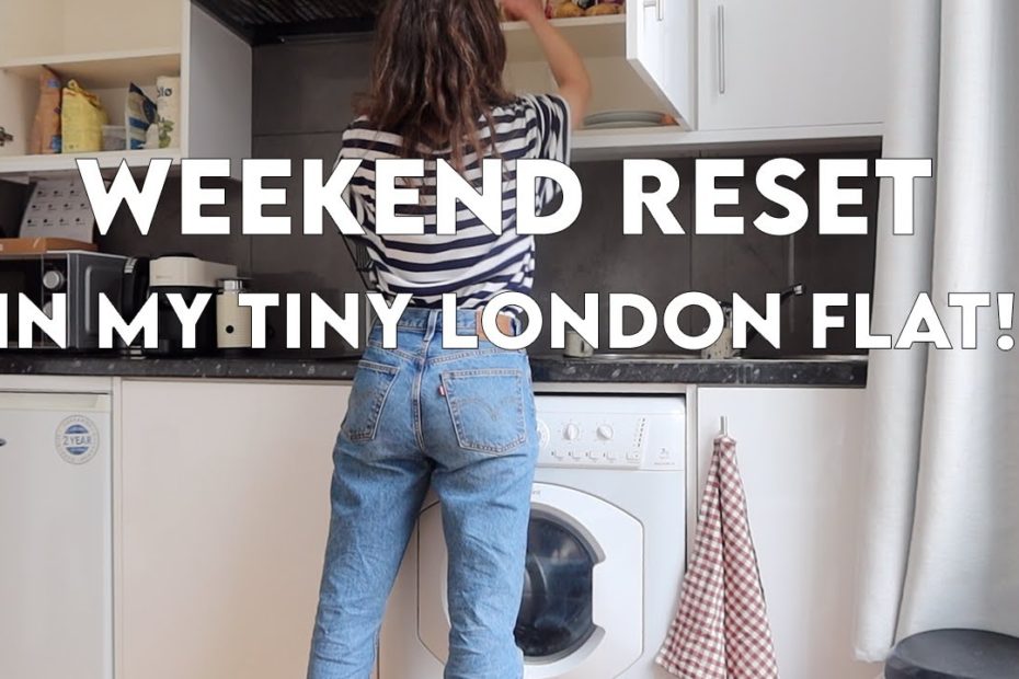 weekend reset | settling into my tiny London flat | shopping, reading