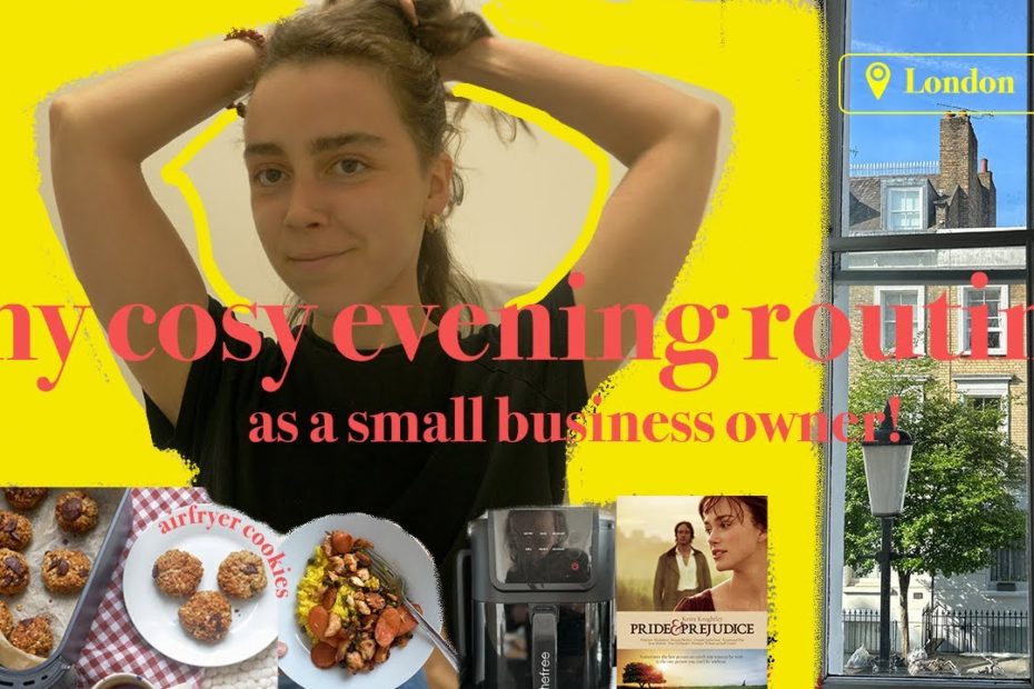 my cosy evening routine and a catch up