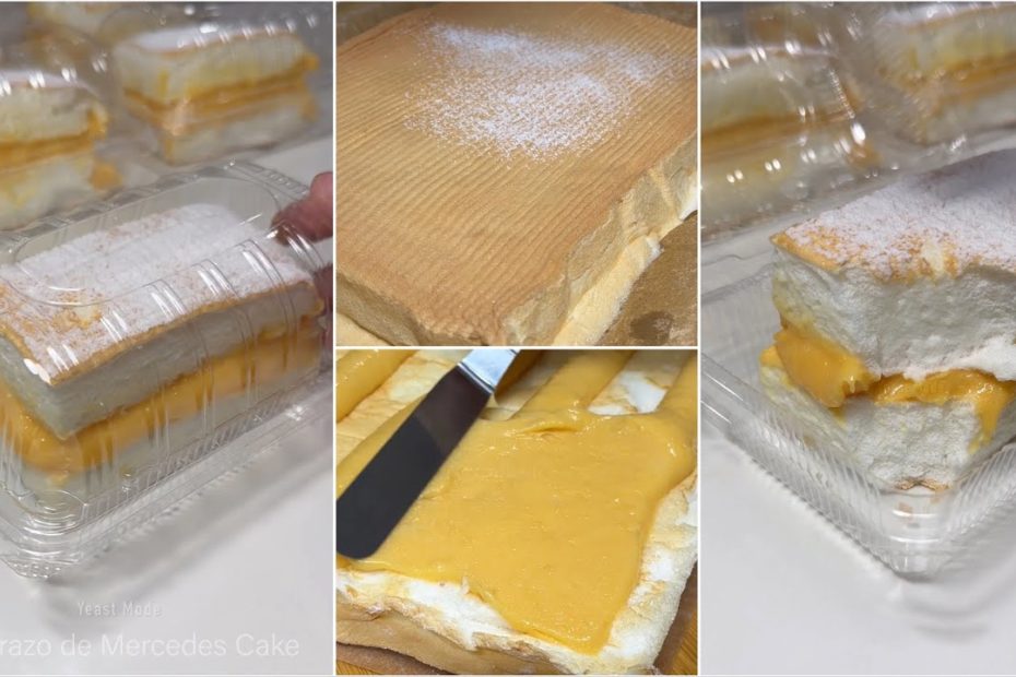 BRAZO DE MERCEDES CAKE Recipe | Slice it if you can’t roll it