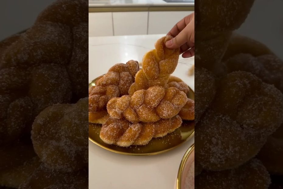 Soft and fluffy Braided Donuts #donuts #doughnuts #homemade #savoreasy