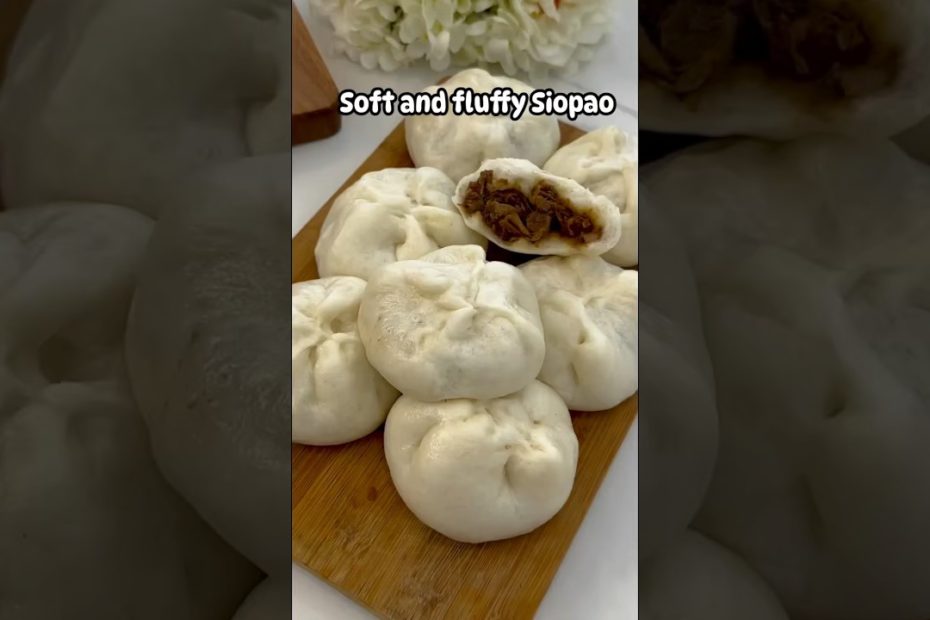 Soft and fluffy Siopao  #shorts