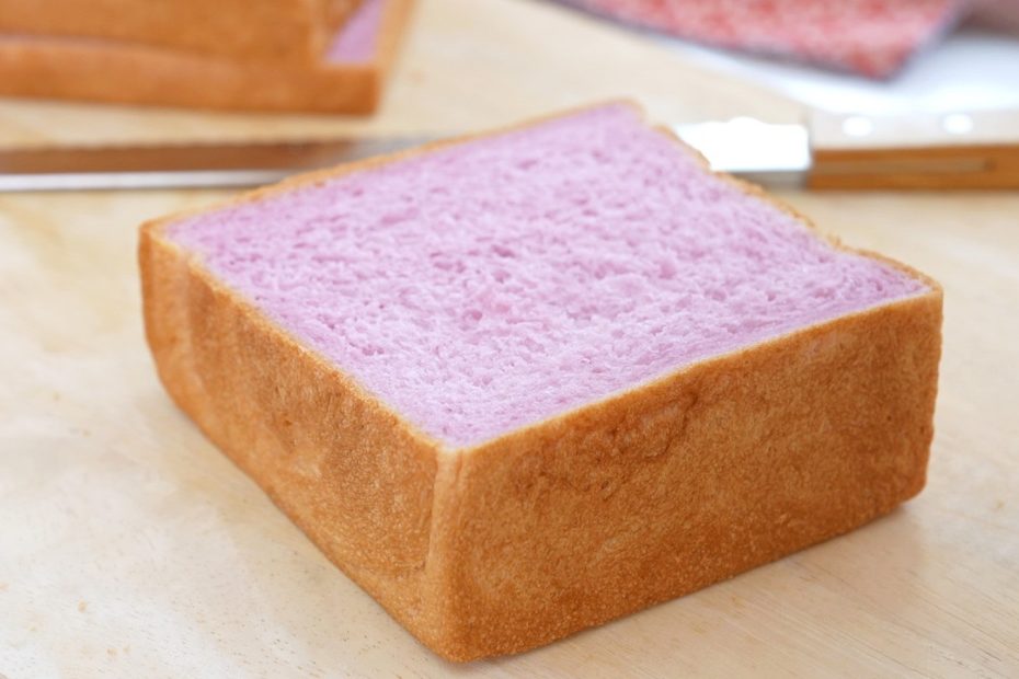 Purple Sweet Potato Bread｜Shokupan｜Apron