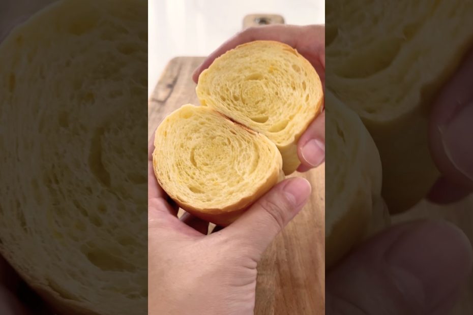 Orange Bread Roll #baking #bread #apron