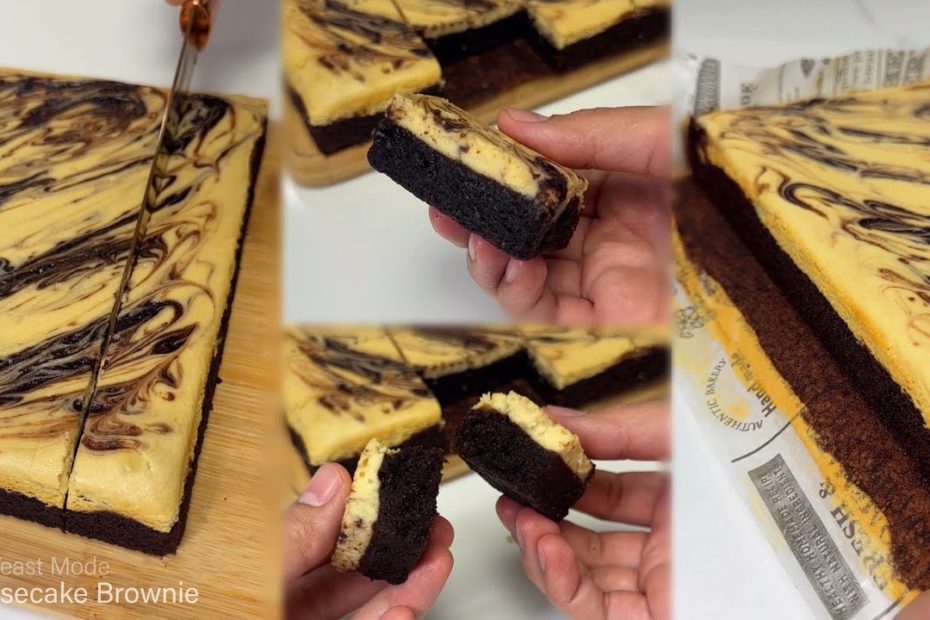 CHEESECAKE BROWNIE Recipe