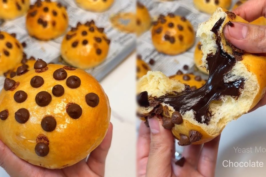 CHOCOLATE BUNS | Choco Fudge Filled Buns Recipe
