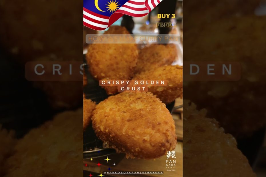 How PanKobo Makes Fresh Curry Pan #food #croissant #bread