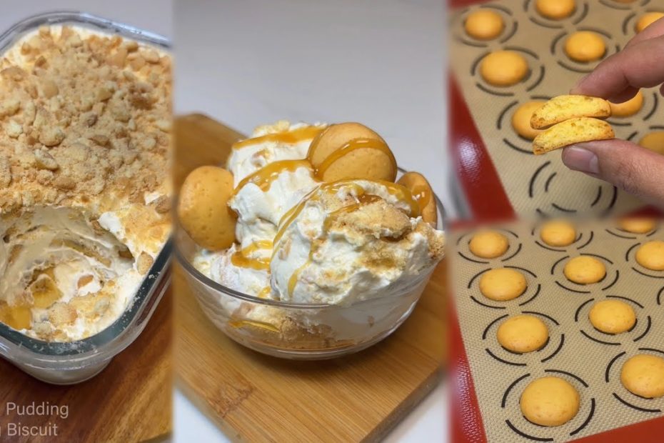 BANANA PUDDING and EGG BISCUIT All-in Recipe