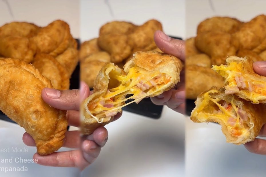 HAM and CHEESE EMPANADA | No Bake Recipe