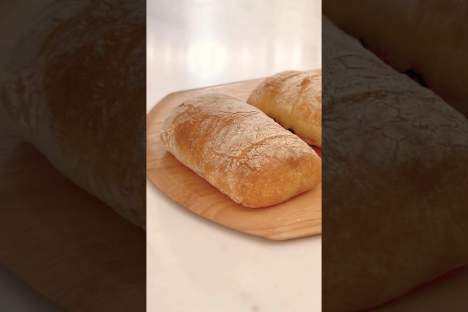 No knead CIABATTA