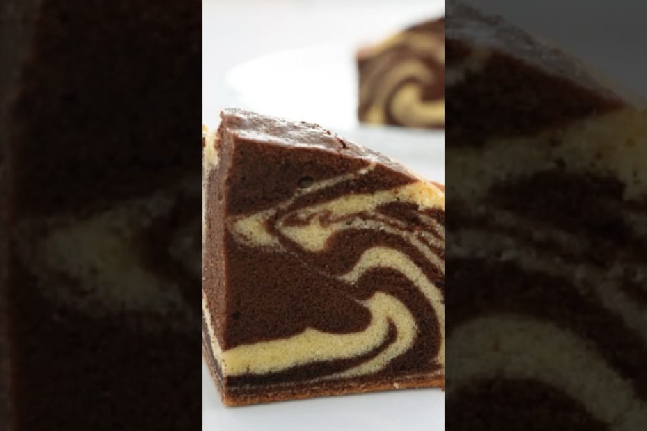 Zebra Butter Cake 斑馬奶油蛋糕  #shorts  #apron #baking #recipe