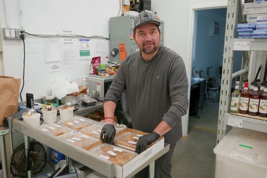 Serving a Tamale Lunch for the Baking Team