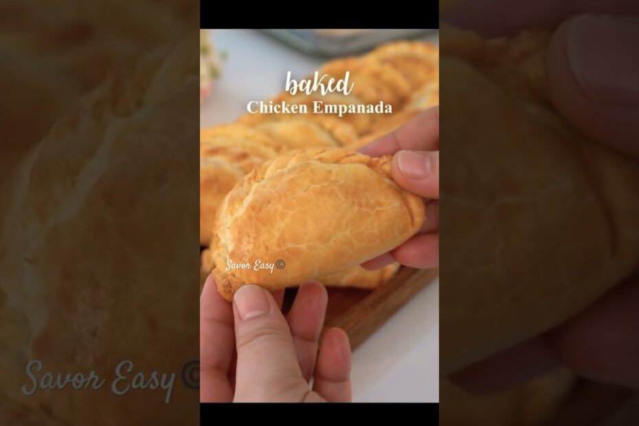 Crunchy Baked Empanada #recipe #empanada #baking