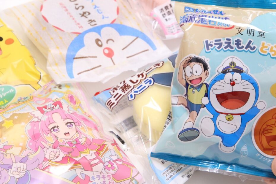 Japanese Anime & Game Sweet Breads #precure #pokemon #doraemon